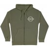 INDEPENDENT mikina Bar-rier Zip Hooded Heavyweight Army 153370 vel. M INDEPENDENT mikina Bar-rier Zip Hooded Heavyweight Army 153370 vel. M