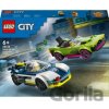 LEGO® City 60415 Naháňačka policajného auta a športiak - LEGO LEGO® City 60415 Naháňačka policajného auta a športiak - LEGO