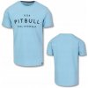 PitBull West Coast pánské triko slim fit Usa cal modré