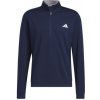 Pánska golfová mikina Adidas Elevated Quarter Zip S Navy Modrá Pánska golfová mikina Adidas Elevated Quarter Zip S Navy Modrá