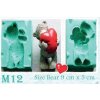 Silikónová forma medvedík a srdce - Galias Moulds Silikónová forma medvedík a srdce - Galias Moulds