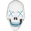 Verk Desivá svietiaca maska lebka bielomodrá Verk Desivá svietiaca maska lebka bielomodrá