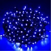 Konstsmide Micro svetelná reťaz modrá 100 LED , zelený kábel, 4m Konstsmide Micro svetelná reťaz modrá 100 LED , zelený kábel, 4m