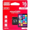 MicroSD KARTA 16 GB + adaptácia GOODRAM CLASS10 UHS-1. MicroSD KARTA 16 GB + adaptácia GOODRAM CLASS10 UHS-1.