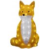 LED svetelná dekorácia líška, napájanie: sieťové, studená biela, výška: 40 cm, 6235-203CH LED svetelná dekorácia líška, napájanie: sieťové, studená biela, výška: 40 cm, 6235-203CH