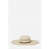KLOBÚK KARL LAGERFELD K/AUTOGRAPH BELT STRAW HAT NATURAL KLOBÚK KARL LAGERFELD K/AUTOGRAPH BELT STRAW HAT NATURAL