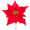 Kvet MagicHome Vianoce, Poinssetia, červená, 24 cm, veľkosť kvetu: 24 cm Kvet MagicHome Vianoce, Poinssetia, červená, 24 cm, veľkosť kvetu: 24 cm
