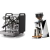 Rocket Espresso Mozzafiato FAST V, black + Eureka Mignon Zero 65 Speedy, CR chrome Rocket Espresso Mozzafiato FAST V, black + Eureka Mignon Zero 65 Speedy, CR chrome
