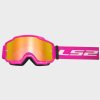 LS2 CHARGER GOGGLE PINK WITH IRIDIUM VISOR LS2 CHARGER GOGGLE PINK WITH IRIDIUM VISOR