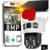 Solárna vonkajšia IP kamera 3MP+3MP+3MP so SIM kartou 4G Solárna vonkajšia IP kamera 3MP+3MP+3MP so SIM kartou 4G