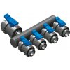Zberacie potrubie – napojenie 50 mm lepením, 2× priame napojenie ventilu 50 mm Zberacie potrubie – napojenie 50 mm lepením, 2× priame napojenie ventilu 50 mm