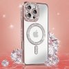 Magsafe třpytivý kryt s ochranou fotoaparátu pre Apple iPhone 16 Pro Farva: Ružová Magsafe třpytivý kryt s ochranou fotoaparátu pre Apple iPhone 16 Pro Farva: Ružová
