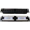 DATACOM Patch panel 10“ UTP cat5e 12portů DATACOM Patch panel 10“ UTP cat5e 12portů