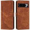VSETKONAMOBIL 65463 STRIPE Peňaženkové puzdro s remienkom Google Pixel 8 Pro hnedé VSETKONAMOBIL 65463 STRIPE Peňaženkové puzdro s remienkom Google Pixel 8 Pro hnedé