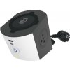 Legrand STOLOVÁ INDUKČNÁ NABÍJACIA STANICA 2X2P+T USB A+C 2M KÁBEL BIELA/TMAVOSIVÁ 049412 Legrand STOLOVÁ INDUKČNÁ NABÍJACIA STANICA 2X2P+T USB A+C 2M KÁBEL BIELA/TMAVOSIVÁ 049412