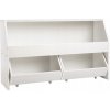 Regál Vevor 102 x 29,7 x 60 cm biely Regál Vevor 102 x 29,7 x 60 cm biely