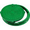Poklop Babylonplast A15B6075Z1 75 cm zelený Poklop Babylonplast A15B6075Z1 75 cm zelený