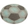 KRUHOVÝ KOBEREC MÄKKÝ ŠEDÝ PRE CHLAPCA FUTBALOVÁ LOPTA FOOTBALL LIMA priemer 160 cm KRUHOVÝ KOBEREC MÄKKÝ ŠEDÝ PRE CHLAPCA FUTBALOVÁ LOPTA FOOTBALL LIMA priemer 160 cm