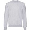 Classic Set-In sweat white heather grey