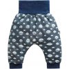 Baby Service Nohavice buggy zateplené Bubliny Modré