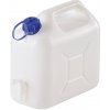 Letter Plastový kanister s kohútom 5 l biely Letter Plastový kanister s kohútom 5 l biely