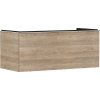 HANSGROHE Xelu Q závesná skrinka pre laminátovú dosku so zápustným umývadlom, 1 zásuvka, 1180 x 550 x 485 mm, prírodný dub, rukoväť chróm, 54064000 HANSGROHE Xelu Q závesná skrinka pre laminátovú dosku so zápustným umývadlom, 1 zásuvka, 1180 x 550 x 485 mm, prírodný dub, rukoväť chróm, 54064000