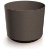 Kvetináč TUBO ECO WOOD 19,8 cm - farba: káva ECO Kvetináč TUBO ECO WOOD 19,8 cm - farba: káva ECO