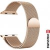 SWISSTEN MESH BAND FOR APPLE WATCH 38 / 40 / 41 mm GOLD 46000203 SWISSTEN MESH BAND FOR APPLE WATCH 38 / 40 / 41 mm GOLD 46000203