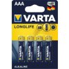 Varta LongLife AAA 4ks 4103101414 Varta LongLife AAA 4ks 4103101414