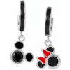 Disney detské náušnice Mickey a Minnie Mouse strieborné ES00075SZCL.CS Disney detské náušnice Mickey a Minnie Mouse strieborné ES00075SZCL.CS