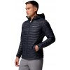 Columbia Pánska bunda Powder Pass™ Hybrid Hooded Jacket čierna Farba: Black, Veľkosť: XL Columbia Pánska bunda Powder Pass™ Hybrid Hooded Jacket čierna Farba: Black, Veľkosť: XL
