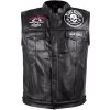 Moto vesta W-TEC Black Heart Rumbler Farba čierna, Veľkosť 4XL Moto vesta W-TEC Black Heart Rumbler Farba čierna, Veľkosť 4XL