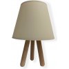 Asir | Stolná lampa WOOD 1xE27/60W/230V béžová | AS0350 Asir | Stolná lampa WOOD 1xE27/60W/230V béžová | AS0350
