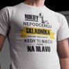 Tričko s potlačou NEPODCEŇUJ SKLADNÍKA Dámsky Biela M Tričko s potlačou NEPODCEŇUJ SKLADNÍKA Dámsky Biela M