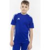 Adidas detské tričko modrý polyester veľkosť 116 Adidas detské tričko modrý polyester veľkosť 116
