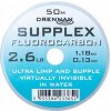 Drennan Supplex fluorocarbon 50 m 0,13 mm 2,6 lb Drennan Supplex fluorocarbon 50 m 0,13 mm 2,6 lb