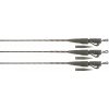 Fox Montáž Edges Naturals Submerge Lead Clip Leaders 3ks - 30lb