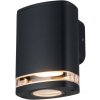 Kanlux | Kanlux 38884 - Vonkajšie nástenné svietidlo ZEVI 1xGU10/10W/230V IP54 čierna | KX2575 Kanlux | Kanlux 38884 - Vonkajšie nástenné svietidlo ZEVI 1xGU10/10W/230V IP54 čierna | KX2575