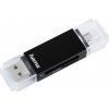 Hama USB 2.0 OTG čítačka kariet Basic, SD/microSD, čierna 181056 Hama USB 2.0 OTG čítačka kariet Basic, SD/microSD, čierna 181056