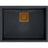 Quadron David 50 Graniteq Black Diamond/Copper Sink Quadron David 50 Graniteq Black Diamond/Copper Sink