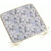 Bellatex DITA hladký sivý kvet 40x40 cm