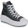 Converse Členkové tenisky CHUCK TAYLOR ALL STAR MOVE PLATFORM LEATHER Čierna Converse Členkové tenisky CHUCK TAYLOR ALL STAR MOVE PLATFORM LEATHER Čierna