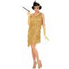 ŠATY RETRO 20. ROKY CHARLESTON ZLATÉ l ŠATY RETRO 20. ROKY CHARLESTON ZLATÉ l