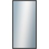 DANTIK - Zrkadlo v rámu, rozmer s rámom 60x120 cm z lišty Hliník čierna (7005021) DANTIK - Zrkadlo v rámu, rozmer s rámom 60x120 cm z lišty Hliník čierna (7005021)