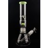 WeedShop Sklenený bong s Drum perkoláciou 32 cm Modrá