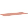 Doska pod umývadlo bez výrezu Jungborn terra pink 1210 x 460 x 15 mm Doska pod umývadlo bez výrezu Jungborn terra pink 1210 x 460 x 15 mm