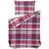 Bierbaum obliečka bavlnený satén 3725 Check Burgundy 140x200/70x90 cm Bierbaum obliečka bavlnený satén 3725 Check Burgundy 140x200/70x90 cm