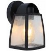 LUTEC 5273701012 KELSEY nástenné svietidlo E27 40W IP44 matná čierna LUTEC 5273701012 KELSEY nástenné svietidlo E27 40W IP44 matná čierna