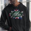 Mikina s potlačou LAND ROVER Dámsky Čierna M Mikina s potlačou LAND ROVER Dámsky Čierna M
