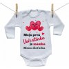 Boodyy Body s dlhým rukávom Moja prvá Valentínka je mamka 92 (18-24 mesiacov) Boodyy Body s dlhým rukávom Moja prvá Valentínka je mamka 92 (18-24 mesiacov)